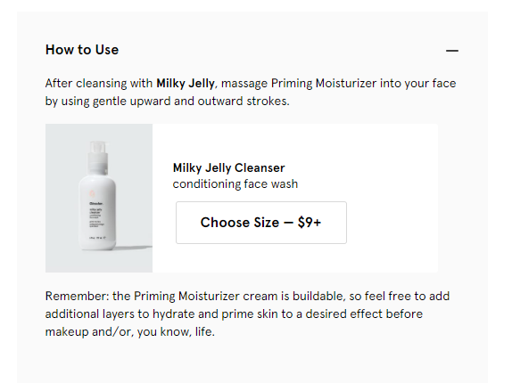 Some how to use sections include a detailed step-by-step process of how to use the product.